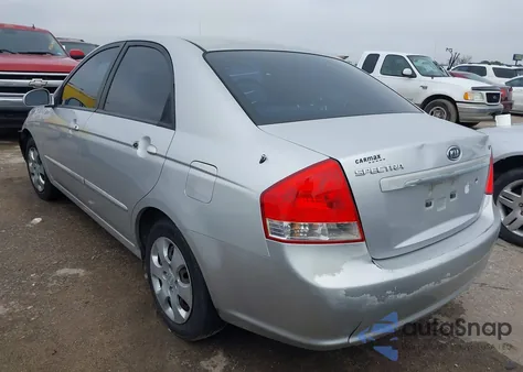 2009 Kia Spectra Ex z USA, uszkodzony, nr VIN KNAFE221995633705